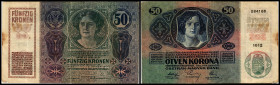 50 Kronen, 02.01.14
Österreich. 284166. Richter R. Papiergeld Spezialkatalog Österreich 1759 - 2010, 159
Einrisse, Stockflecken
III / IV