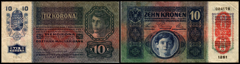 10 Kronen, 02.01.15
Österreich. Richter R. Papiergeld Spezialkatalog Österreich ...