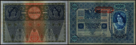 1 000 Kronen, 02.01.1902*
Österreich. A5. Richter R. Papiergeld Spezialkatalog Österreich 1759 - 2010, 183
III