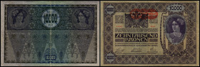10 000 Kronen, 02.01.1902*
Österreich. A5. Richter R. Papiergeld Spezialkatalog Österreich 1759 - 2010, 184
III