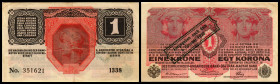1 Kronen, 01.12.16
Österreich. 4.10.20. Richter R. Papiergeld Spezialkatalog Österreich 1759 - 2010, 192
III