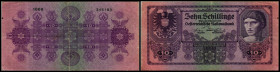 10 Schilling, 02.01.25
Österreich. Richter R. Papiergeld Spezialkatalog Österreich 1759 - 2010, 226. III