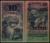 10 Schilling, 03.01.27
Österreich. Richter R. Papiergeld Spezialkatalog Österreich 1759 - 2010, 230. III / IV