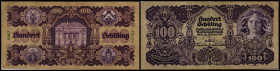 100 Schilling, 03.01.27
Österreich. Richter R. Papiergeld Spezialkatalog Österreich 1759 - 2010, 231. III