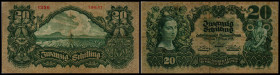 20 Schilling, 02.01.28
Österreich. Richter R. Papiergeld Spezialkatalog Österreich 1759 - 2010, 233. III