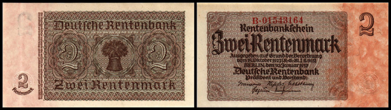 2 RM, 30.01.37
Österreich. Richter R. Papiergeld Spezialkatalog Österreich 1759 ...