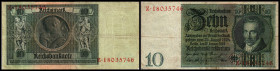 10 RM, 22.01.29
Österreich. Richter R. Papiergeld Spezialkatalog Österreich 1759 - 2010, 243. V