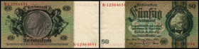50 RM, 30.03.33
Österreich. Richter R. Papiergeld Spezialkatalog Österreich 1759 - 2010, 245. II
