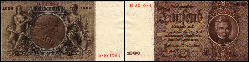 1.000 RM, 22.02.36
Österreich. B584084. Richter R. Papiergeld Spezialkatalog Öst...