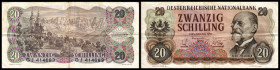 20 Schilling, 02.07.56
Österreich. Richter R. Papiergeld Spezialkatalog Österreich 1759 - 2010, 288. IV