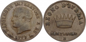 Bologna - Napoleone Bonaparte, Re d'Italia (1805-1814) - Centesimo - 1808 - Gig. 234 - gr. 2,21 - Ae
mBB



SHIPPING ONLY IN ITALY - SPEDIZIONE S...