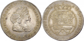 Firenze - Regno d'Etruria - Carlo Lodovico (1803-1807) - Dena o 10 Lire 1803 - Mont.223 - gr.39,45 - Ag - Diversi colpi al bordo - NON COMUNE (NC)
mB...