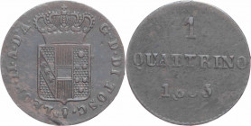 Firenze - Granducato di Toscana - Leopoldo II (1824-1859) Quattrino 1853 - Gig. 119 - Cu - gr. 0,94
n.a.



SHIPPING ONLY IN ITALY - SPEDIZIONE S...