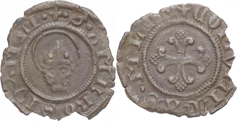 Milano - seconda repubblica (1447-1450) - denaro - Gn 7 - Mi - gr. 0,45
BB

...