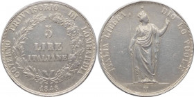 Milano - Governo Provvisorio della Lombardia (1848) - 5 lire 1848 tipo con rami corti stella lontana e base sottile - Gig. 3 - Ag
BB



SHIPPING ...