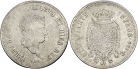 Regno Due Sicilie - Ferdinando I (1816-1825) - Piastra da 120 Grana 1818 del II°Tipo - Testa Piccola - Ag - gr.27,22
BB+



SHIPPING ONLY IN ITAL...