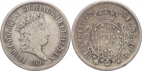 Regno delle Due Sicilie - Ferdinando I di Borbone (1816-1825) Carlino da 10 Grana 1818 - gr. 2,28 - Ag - Gig. 14
n.a.



SHIPPING ONLY IN ITALY -...
