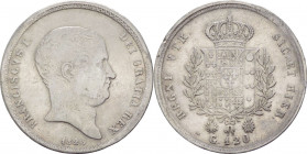 Regno delle due Sicilie - Francesco I (1825-1830) - Piastra da 120 Grana 1825 - Zecca di Napoli - Gig.6 - Ag
BB+



SHIPPING ONLY IN ITALY - SPED...