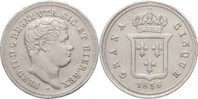 Regno delle Due Sicilie - Ferdinando II di Borbone (1830-1859) Mezzo Carlino da 5 Grana 1836 del I° Tipo - Ag - gr. 1,19 - Gig. 173
SPL



SHIPPI...