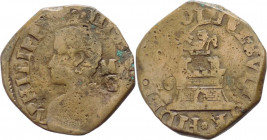 Regno di Napoli - Filippo IV (1621-1665) - 9 Cavalli 1626 con sigla L davanti dal busto del dritto - MIR 263/1 - Ae - gr. 7,43
qBB



SHIPPING ON...