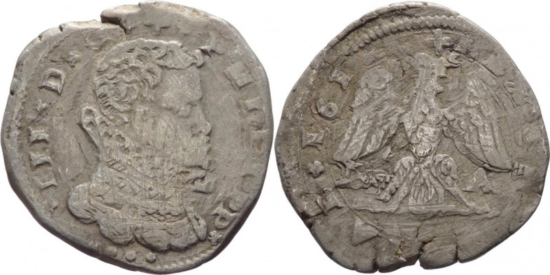 Regno di Sicilia - Filippo III (1598-1621) - 4 tarì 1612 - Don Francesco Abate, ...