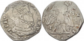 Regno di Sicilia - Filippo III (1598-1621) - 4 tarì - ? - Giovanni dal Pozzo, zecchiere - MIR 345- Ag
BB



SHIPPING ONLY IN ITALY - SPEDIZIONE S...