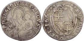Stato Pontificio - Bologna - Alessandro VII, Chigi (1655-1667) - Carlino - 1667 - Munt. 71a - gr. 1,71 - Ag
MB+



SHIPPING ONLY IN ITALY - SPEDI...