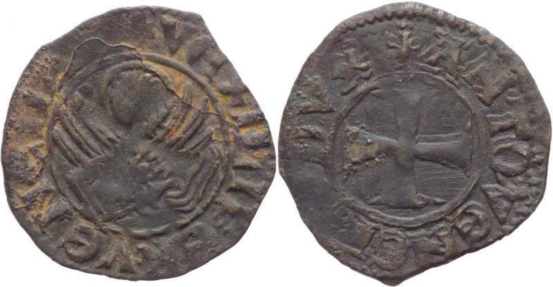 Venezia - Antonio Venier (1382-1400) - tornesello - Paolucci 7 - 0,65 g - Mi
mB...