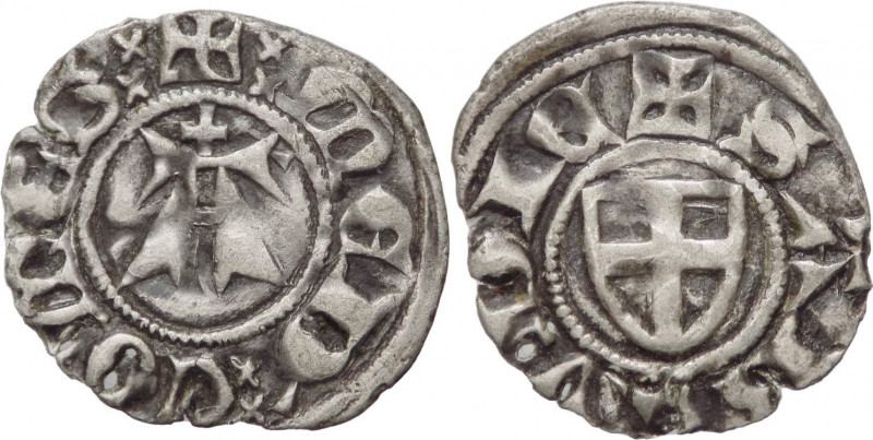 Savoia Antichi - Amedeo VI (1343-1383) Denaro Viennese - Mir 93 - RR MOLTO RARA ...