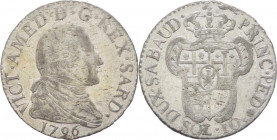 Regno di Sardegna - Vittorio Amedeo III (1773-1796) - 10 soldi 1796 - Mi
SPL



SHIPPING ONLY IN ITALY - SPEDIZIONE SOLO IN ITALIA