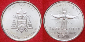 Città del Vaticano - Monetazione in Lire - Sede Vacante (1978) 500 Lire 1978 - Ag - In cofanetto originale
FDC



WORLDWIDE SHIPPING - SPEDIZIONE...