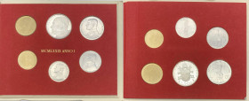 Città del Vaticano - Monetazione in Lire - Giovanni Paolo II (Karol Woityla) 1978-2005 - Set da 6 valori A I (1979) - Metalli vari - in confezione ori...
