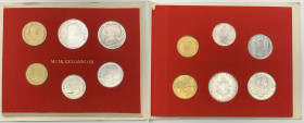 Città del Vaticano - Monetazione in Lire - Giovanni Paolo II (Karol Woityla) 1978-2005 - Set da 6 valori A III (1981) - Metalli vari - in confezione o...