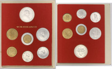 Città del Vaticano - Monetazione in Lire - Giovanni Paolo II (Karol Woityla) 1978-2005 - Set da 7 valori A IV (1982) - Metalli vari - in confezione or...