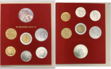 Città del Vaticano - Monetazione in Lire - Giovanni Paolo II (Karol Woityla) 1978-2005 - Set da 7 valori A V (1983) - Metalli vari - in confezione ori...