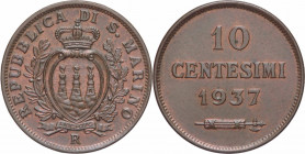 San Marino - vecchia monetazione - 10 centesimi 1937 - Cu
FDC



SHIPPING ONLY IN ITALY - SPEDIZIONE SOLO IN ITALIA