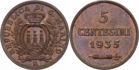Vecchia Monetazione (1864-1938) 5 Centesimi 1935 del II° Tipo - Cu - Gig. 40
FDC



SHIPPING ONLY IN ITALY - SPEDIZIONE SOLO IN ITALIA