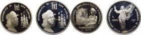 San Marino - Nuova Monetazione (dal 1972) Dittico 500 e 1000 Lire “V°Centenario Nascita Raffaello Sanzio” 1983 - Ag - In confezione originale - Coniaz...