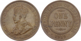 Australia - Giorgio V (1910-1936) One Penny 1919 - KM 23 - Cu
SPL/FDC



SHIPPING ONLY IN ITALY - SPEDIZIONE SOLO IN ITALIA