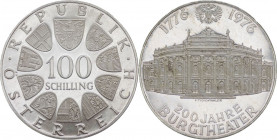 Austria - Repubblica (dal 1945) - 100 Schilling 1976 commemorativo del 200° anniversario dell'apertura del teatro di corte - KM 2930 - Ag
FS



W...