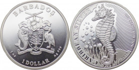 Barbados - Elisabetta II (dal 1952) - 1 Dollaro (1 Oncia) 2018 - "Cavalluccio marino" - Ag
FS



WORLDWIDE SHIPPING - SPEDIZIONE IN TUTTO IL MOND...