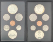 Canada - Elisabetta II (dal 1952) - set da 7 valori 1980 comprensivo del dollaro commemorativo "Territori Artici" (KM# 128) - metalli vari
FDC


...