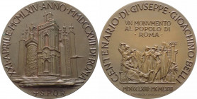 Italia - Medaglia in onore di Gioacchino Belli per il 2217° Natale di Roma - 1964 - Opus Johnson - Ae - gr.41,61 - Ø mm50
FDC



WORLDWIDE SHIPPI...