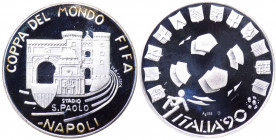 Italia - medaglia "Coppa del Mondo FIFA" - Napoli - 1990 - Ag.986 - gr. 17,91 - Ø mm35
FS



WORLDWIDE SHIPPING - SPEDIZIONE IN TUTTO IL MONDO