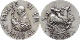 Città del Vaticano - Paolo VI (1963-1978) - medaglia "La Folgorazione di San Paolo" - 1973 anno XI - opus Scorzelli - gr. 45,54 - Ø mm44 - Ag
FDC

...