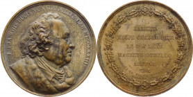 Francia - medaglia dedicata a Jean Francois Ducis (1733 -1816), poeta e drammaturgo francese - 1828 - opus Michaut - Ae - gr.131,65 - Ø mm68
SPL

...