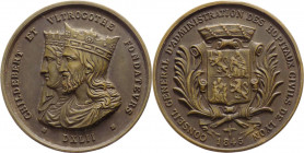 Francia - medaglia Ospedali Civili di Lione - commemorativa di Childeberto e Ultrogothe - 1845 - opus Schmitt - Ae - gr.25,77 - Ø mm35
SPL



SHI...
