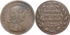 Francia - gettone raffigurante Napoleone con al verso legenda in corona d'alloro - 1796 - Ae
mBB



SHIPPING ONLY IN ITALY - SPEDIZIONE SOLO IN I...