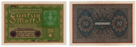 Germania - repubblica di Weimar (1918-1933) - 50 marchi - N° serie: 210921 - 1919 - P# 66
FDS



SHIPPING ONLY IN ITALY - SPEDIZIONE SOLO IN ITAL...