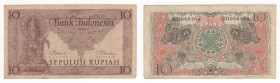 Indonesia - Banca dell'Indonesia - 10 Rupiah 1952 - N°JFO066164 - P43b - Pieghe / Macchie
n.a.



SHIPPING ONLY IN ITALY - SPEDIZIONE SOLO IN ITA...